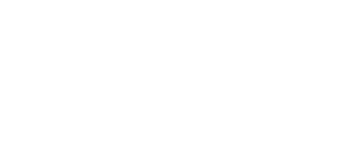 Fortal Studio logo, horizontal, stencil, white