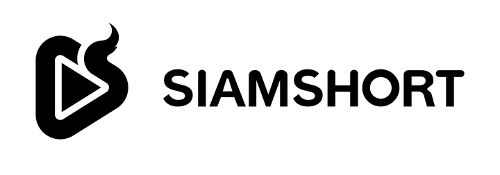 Siamshort logo, horizontal, black